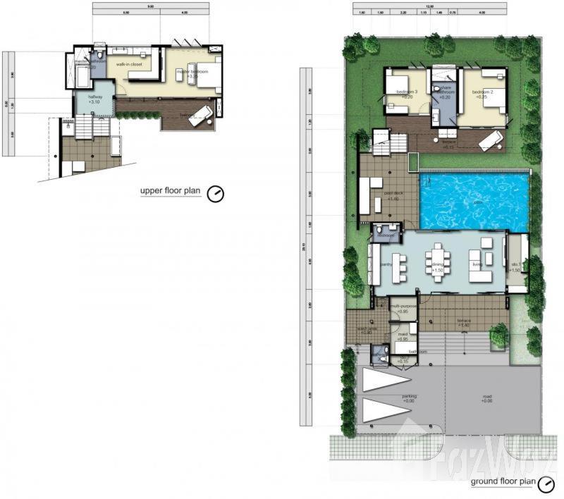 Moevenpick Luxury Villa2Fl-Private Pool-Sha Certified Na Chom Thian Exterior photo